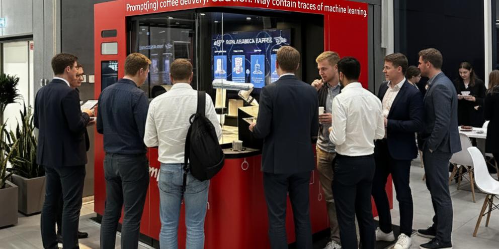 Image of New collaboration! Bringing our Robo to Hungary with E.ON and be to be GmbH to HUNGEXPO - Budapest Congress and Exhibition Centre!